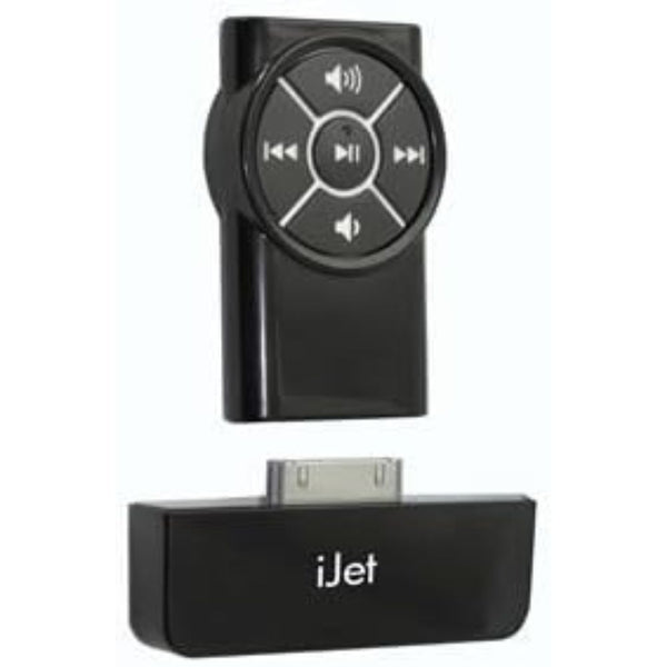 iJet Wireless RF Remote Receiver for iPod - Black