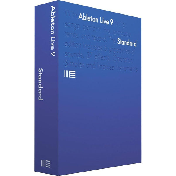 Ableton Live 9 Standard Multi-Track Audio Recording with Sound Library
