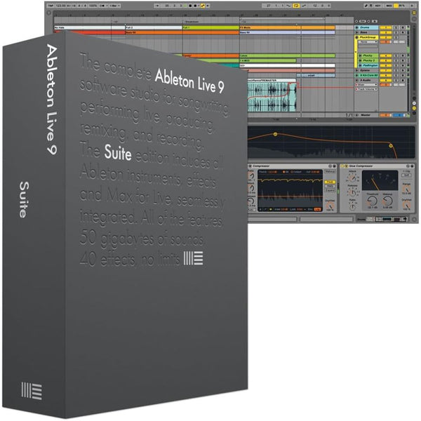 Ableton Live 9 Suite, UPG from Live Intro