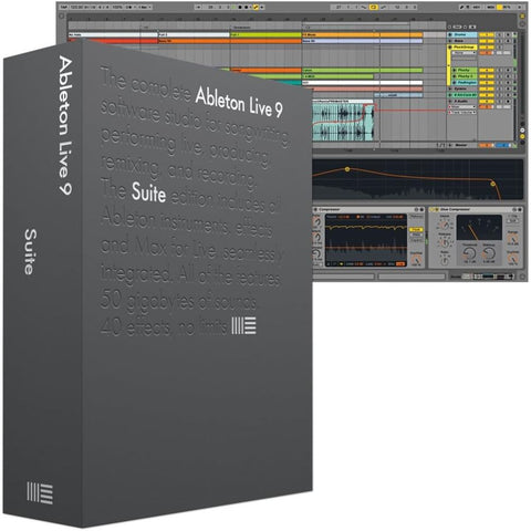 Ableton Live 9 Suite, UPG from Live Intro