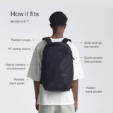 Urth Norite 24L Modular Backpack + Camera Insert (Black)