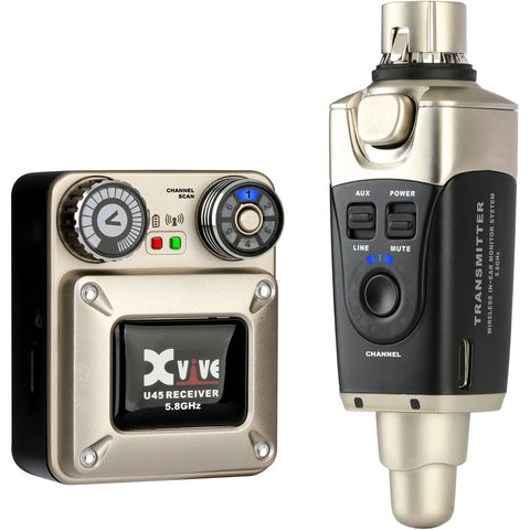 Mother Mantis: Xvive Audio U45 Wireless In-Ear Monitor System (5.8 GHz) Xvive