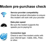 Actiontec 300 Mbps Wireless-N ADSL Modem Router (GT784WN)