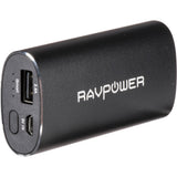 Xvive Audio U45 Wireless In-Ear Monitor System (5.8 GHz) Bundle with RAVPower Luster Series 6700mAh External Battery Charger (Black)