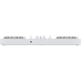 Pioneer DJ DDJ-FLX4 2-deck rekordbox and Serato DJ Controller - White, Limited Edition
