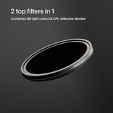 Urth Circular Polarizing and ND Lens Filter Plus+ Set (82mm)