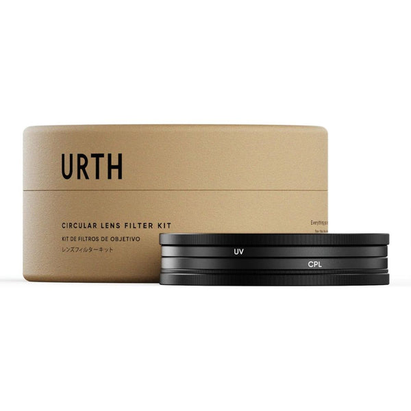 Urth 58mm 2-in-1 Lens Filter Kit - UV, Circular Polarizing (CPL), Multi-Coated Optical Glass, Ultra-Slim Camera Lens Filters