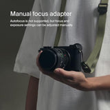 Urth Manual Lens Mount Adapter for Sony A-Mount Lens to Sony E-Mount Camera Body
