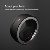 Urth Automatic Lens Mount Adapter for Canon EF/EF-S-Mount Lens to Sony E-Mount Camera Body