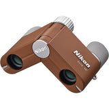 Nikon 4x10D CF Pocket Binoculars (Amber Brown)