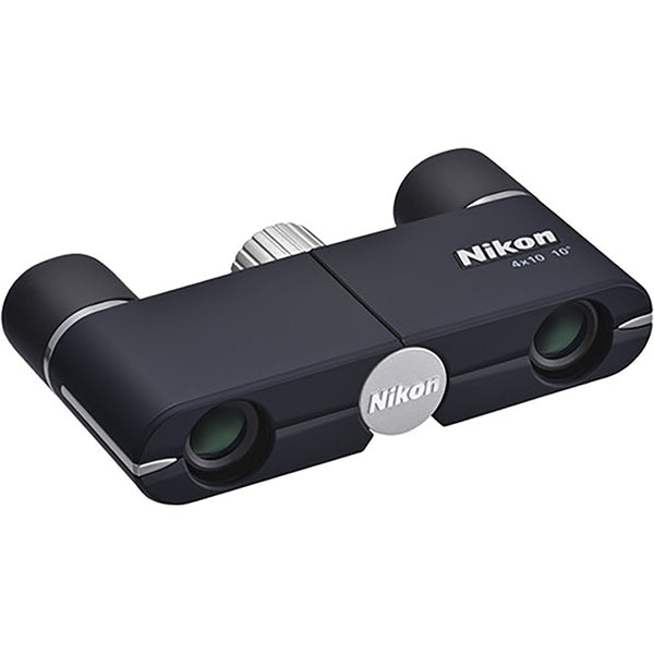 Nikon 4x10D CF Pocket Binoculars (Dark Navy)