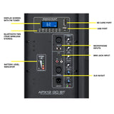 American Audio APX12 GO BT Two-Way 12" 200W Battery-Powered Portable PA Speaker with Bluetooth & Wireless Mic