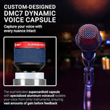 SE ELECTRONICS V7 Dynamic Microphone for Singing, Speech & Studio Recording - XLR Handheld Professional Microphone with Supercardioid Aluminum Voice Coil for Huge Gain Before Feedback - Black