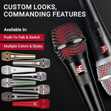 SE ELECTRONICS V7 Dynamic Microphone for Singing, Speech & Studio Recording - XLR Handheld Professional Microphone with Supercardioid Aluminum Voice Coil for Huge Gain Before Feedback - Black