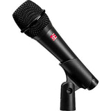 SE ELECTRONICS V7 Dynamic Microphone for Singing, Speech & Studio Recording - XLR Handheld Professional Microphone with Supercardioid Aluminum Voice Coil for Huge Gain Before Feedback - Black