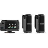 RODE Wireless Micro 2-Person Ultracompact Wireless Microphone Pro System for Cameras and Mobile Devices (2.4 GHz)