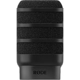 Rode PodMic Dynamic Microphone Bundle with Rode PSA1+ Pro Studio Boom/Arm, RODE WS14 Pop Filter for PodMic (Black), XLR- XLR Cable, Anti-Static Screen Cleaning Wipes (5-Pack)
