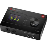 Antelope Audio Zen Quadro USB-C Podcast & Recording Interface — 4 Discrete Studio-Grade Mic Preamps, Pro Conversion & Clocking, Built-In Studio Effects — Bus-Powered — 14-In/10-Out