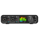 Motu M2 2x2 USB Audio Interface with MXL 770 Cardioid Microphone (Black), HPC-A30 Studio Monitor Headphones & XLR Cable Bundle