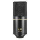 Motu M2 2x2 USB Audio Interface with MXL 770 Cardioid Microphone (Black), HPC-A30 Studio Monitor Headphones & XLR Cable Bundle