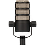 Rode PodMic Dynamic Microphone Bundle with RODE PSA1+ Professional Studio Arm (Red), RODE WS14 Red, XLR- XLR Cable, Anti-Static Screen Cleaning Wipes (5-Pack)