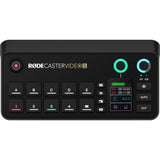 RODE RODECaster Video S All-in-One Audio/Video Console Bundle with Pearstone Standard Series HDMI to HDMI High-Speed Ethernet Cable - Black, 6', SanDisk Extreme 128 GB microSDXC, SDSQXA1-128G-AN6MA