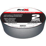ProX Commercial-Grade Gaffer Tape (2" x 60 yd, Black) (2 Pack)