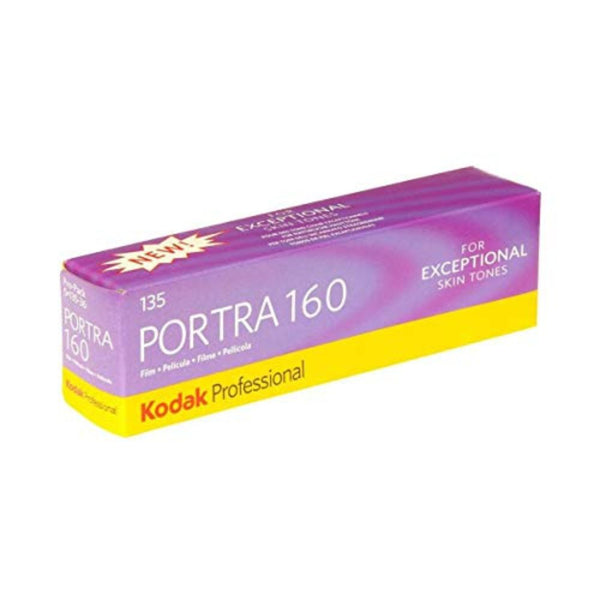 Kodak Professional Portra 160 Color Negative Film (35mm Roll Film, 36 Exposures, 5-Pack)