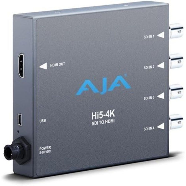AJA Hi5-4K SDI to HDMI converter