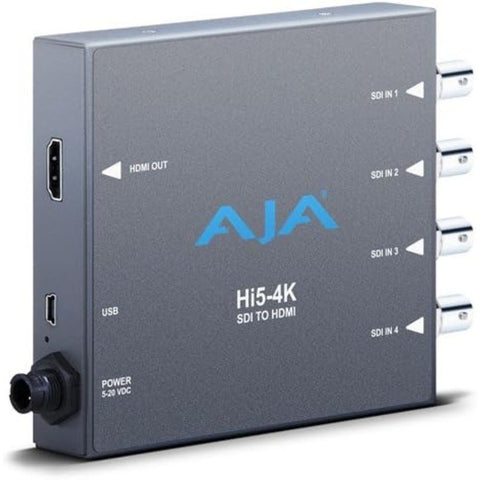 AJA Hi5-4K SDI to HDMI converter