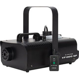 Eliminator Lighting VF1300 EP 1100W Mobile Fog Machine with Remote Bundle with American DJ F4L Eco Fog Fluid (4L)