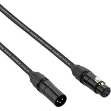 American DJ myDMX GO DMX Lighting Control System with Wi-Fi/USB Interface for iPad/Android (4-Pack) + Kopul DMX33P-025-S Studio Series 3-Pin DMX Cable 25ft (4-Pack) Bundle