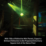 Eliminator Lighting Mirror Ball (12")