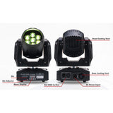 Eliminator Lighting Stealth Wash Zoom LED Moving Head Light