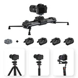 ZEAPON Revolver Quick Release Plate Camera DSLR Clamp Mounting Adapter Quick Setup Kit for Canon/Sony/Nikon Cameras, Zhiyun/DJI Stabilizers, Manfrotto Tripod, Anti-Unlock Safety Design