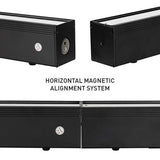 American DJ UBL12H RGBAL+UV Linear Light Bar with Diffusion Filter (12 LEDs) (2 Pack) Bundle with Kopul DMX55P-025-S Studio Series 5-Pin DMX Cable (25') (2 Pack)