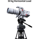 ZEAPON [Official] PONS PT Motorized Pan Head 2-axis Gimbal Stabilizer for Zeapon Camera Slider 360 Degree Shooting with Hidden 1/4 & 3/8 Screw Cap