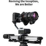 ZEAPON [Official] PONS PT Motorized Pan Head 2-axis Gimbal Stabilizer for Zeapon Camera Slider 360 Degree Shooting with Hidden 1/4 & 3/8 Screw Cap