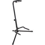 LAVA GENIE Stringless Guitar with Travel Case Black Bundle with Rok-It Tripod Guitar Stand, Goby Labs Microphone Sanitizer