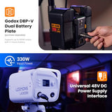 Godox Litemons LA300Bi Bi-Color LED Light Kit (White) with Carry Case