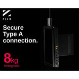 ZILR Hyper-Thin High-Speed HDMI Secure Cable with Ethernet (39")