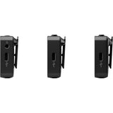 Rode Wireless GO (GEN3) RED Bundle with Rode Interview GO-Red Handheld Mic Adapter for the Wireless GO Red, Anti-Static Screen Cleaning Wipes (5-Pack)