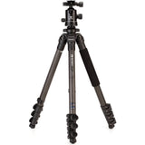 Benro Adventure 8X CF Series 2 Tripod Kit, 4 Section, Flip Lock, B2 Head
