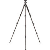 Benro Adventure 8X CF Series 2 Tripod Kit, 4 Section, Flip Lock, B2 Head