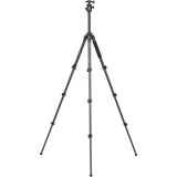 Benro Adventure 8X CF Series 2 Tripod Kit, 4 Section, Flip Lock, B2 Head