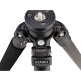 Benro Adventure 8X CF Series 2 Tripod Kit, 4 Section, Flip Lock, B2 Head