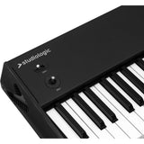 StudioLogic SL88 GT 88-Note Controller Keyboard with TP/400 Wooden-Touch Keys Bundle with Piano-Style Sustain Pedal, Keyboard Dust Cover, large and MIDI to MIDI Cable 10'