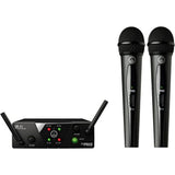 AKG WMS40 Mini Dual Vocal Set Wireless Microphone System (Band: A & B)