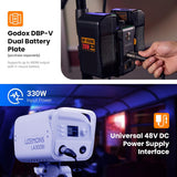 Godox Litemons LA300Bi Bi-color LED Video Light (White)