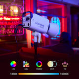 Godox Litemons LA150R RGB LED Video Light (White) Kit with Carry Case
